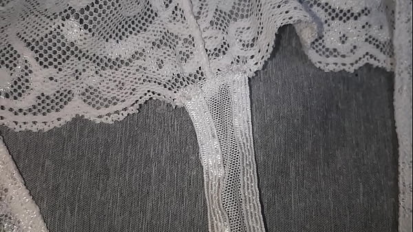 Chorro De Semen En La Tanga Blanca Preferida De Mi Amiga La De La Panocha Rica