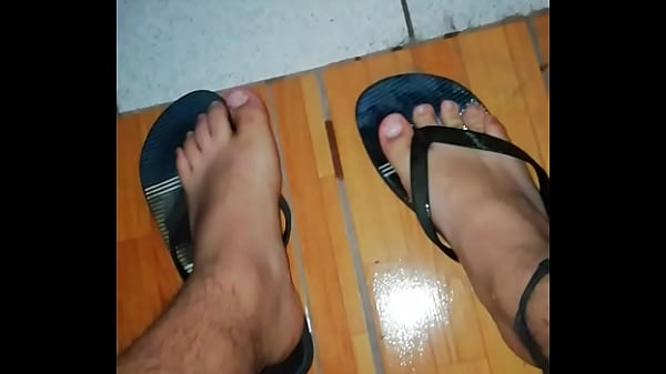 Playing With My Feet Drowned In Spooge