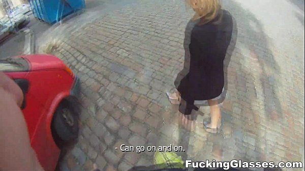 Pounding Glasses - Fair-haired Honey Kelly Candy Tricked Into Outdoor Sex Young-babe Porn