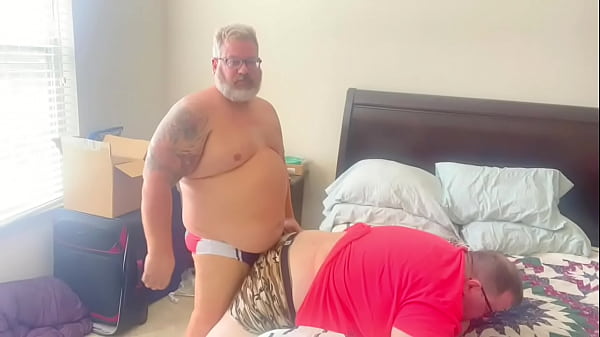 Speedo Dancing Bear Has Gay Backside Sex