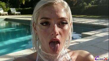I Only Went To The Empty Pool To Cool Off... He Made The Water The Least Soaked Thing About Me.[AI]