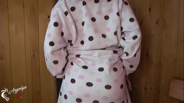 Sexy Honey In A Sauna In A Solo Decided To Play With A Dildo, Beautiful Cheeks Shape - Twitter @GAngelya