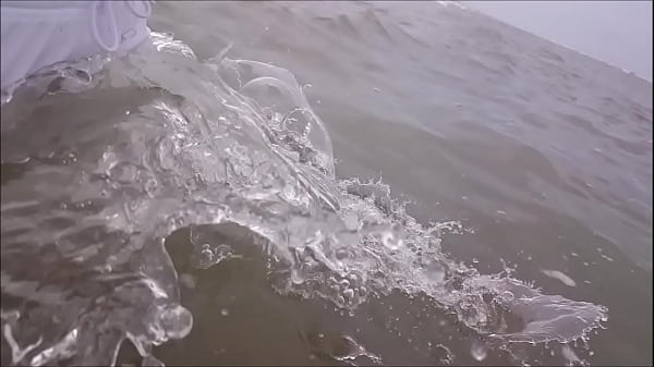 See Through Shorts At The Beach