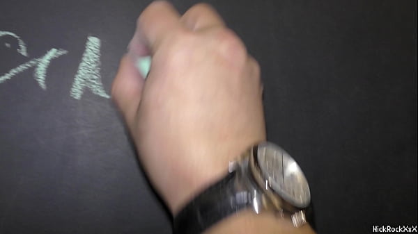 Shy Classmate Slurps Teacher's Thick Shaft After Class ! 18 Y.o.