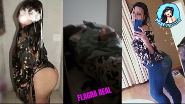 FLAGRA ACTUAL DE ESPOSA TRAINDO . ( UNSCRIPTED ACTUAL VIDEO OF WIFEY TRICKING. )