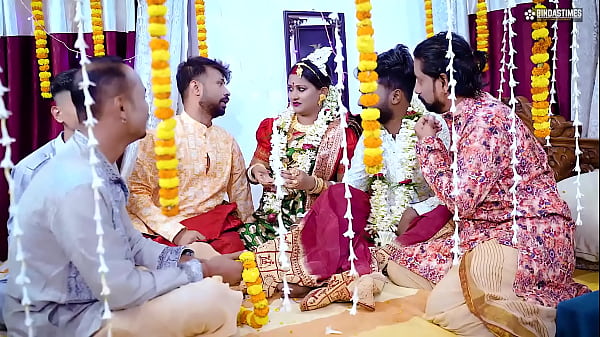 Sudipa Ki Suhagraat - Sudipa's Wedding Night With Five Husband Mass Fucking Hammerring Full Movie