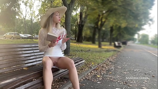 My Missus Is Displaying Her Slit To People In Park. No Panties In Public.