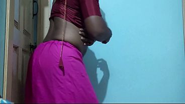 Demo Wearing Indian Saree And Striptease, Ramming My BABE Slut