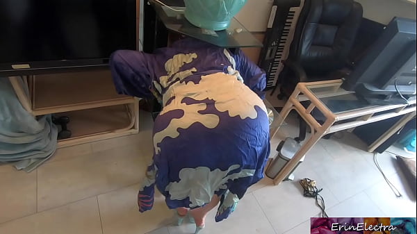 Stepmom Gets Stuck While Sneaking Out And Screws Stepson To Get Free - Erin Electra