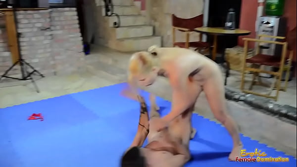 Stacie Star Wrestles With Her New Toy Sebastian