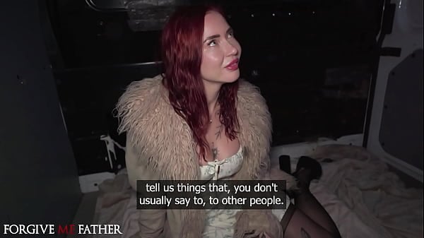 Latvian Red-haired Eva Ray Locked In Chastity For Cheating Powerful Brutal Fucking After Public Pick Up