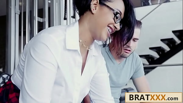 Huge Boobs Brace-Faced Cutie Vixen Pounded By Her Classmate (Emori Pleezer)