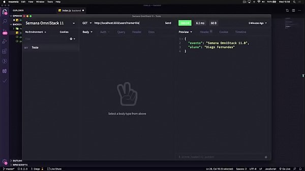 EP2 - Criando A Base Da Aplicação - Semana OmniStack 11.0