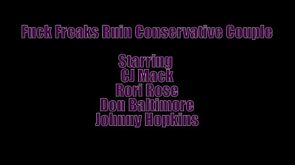 Rail Freaks Trash Conservative Couple