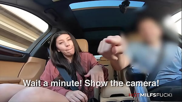 Sultry STEPMOM Kortney Kash Milking Member In Car Then Gets Nailed In Her Casting Video