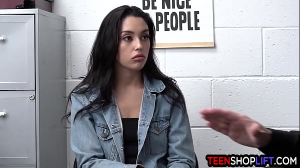Cuban Coed Thief Vanessa Sky Busted And Converted By A Priest Mall Cop