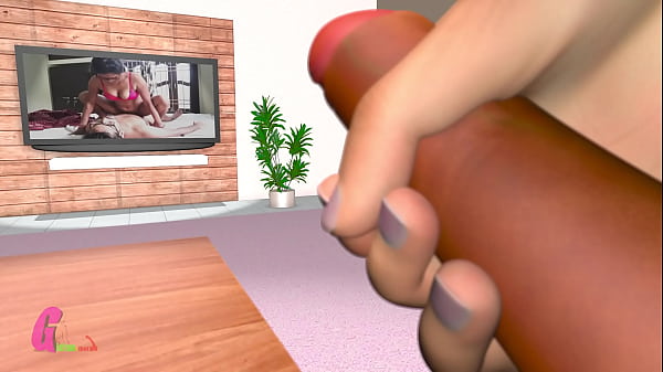 Pyasi Bhabi Part 1 Hindi 3D Animated Porn Video - Indian Desi Bhabi In Red Saree Drilled