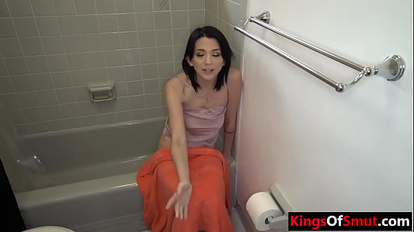 I Caught My Stepsis Playing With Massager So I Slammed Her Doggy | Riley Jean