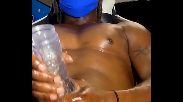 Huge Black Rod Fleshlight Fun