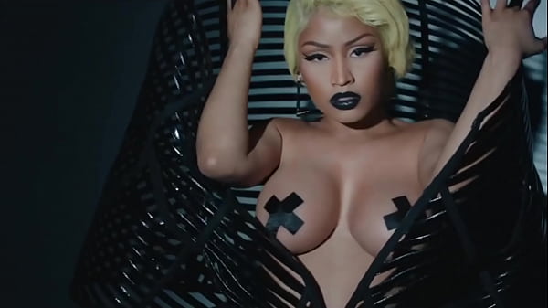 Nicki Minaj Humping Topless Slowly
