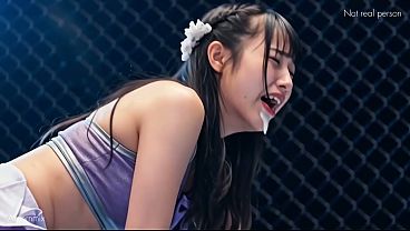 Asian Honey Ramming After Winning The Cage Fight-Aipornmix(Generated Ai)