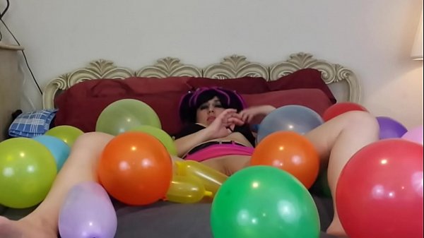Balloon Popping Self-pleasure Fetish