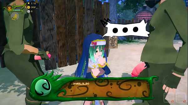 3D Sis Nun Group Pounding Hentai Game Servant Bar