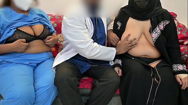 Doctor Fulfilling His Rod With Medic And Muslim Patient Dame
