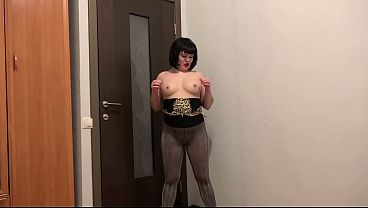 A Colossal Dildo Fucks My Ass Play. A Raven-haired With A Stunning Cheeks Takes Off Her Pantyhose And Masturbates.