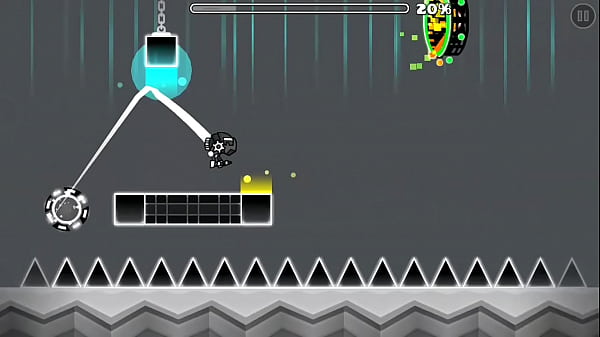 Passando Uma Fase Bem Gostoso No Geometry Dash