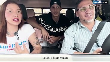 Road Cumload! Aroused Devil Khloe Straddles Her Man's Thick Shaft In The Car Until He Packs Her Cooch With A Cumload.