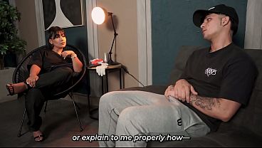 Big-breasted Caregiver Screws Her Embarrassed Patient To Hand Him A Good Diagnosis.
