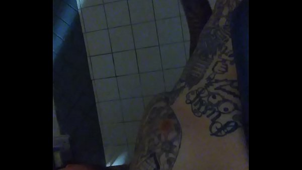 Exercising My Boner In The Shower. Sizable White Member Doing Kegels With Dripping Face Towel..