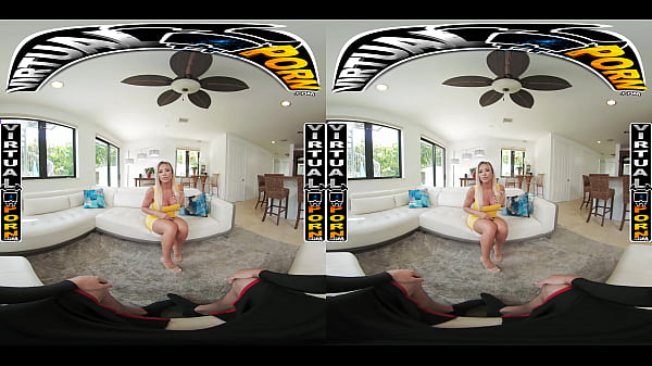 VIRTUALPORN.COM - Top-heavy Light-haired MILF Robbin Banx Lures Step-son In Shower