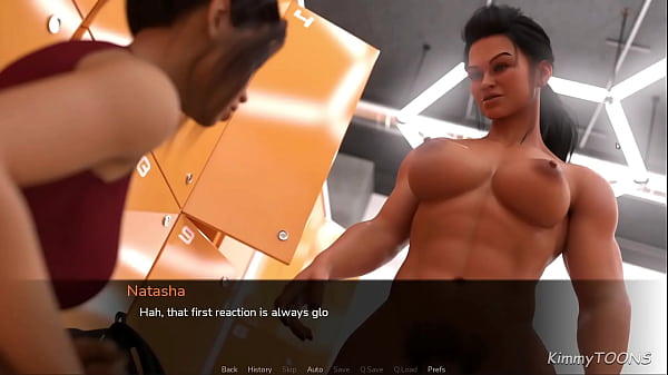 Massive Shaft Futa Bae Causes Tiny Dick Trans Woman To Cum In Her Shorts In The Locker Room - Kimmytoons