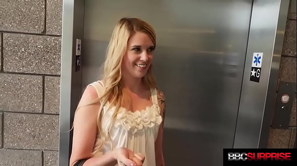 First Interracial Ever! Texas Golden-haired Holly Milks Enormous Dark Dick!