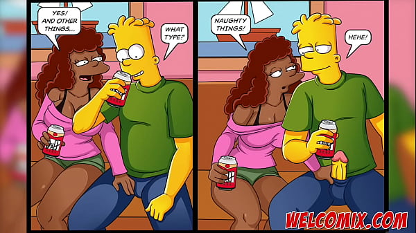 Taking The Cop's Boner - The Simptoons