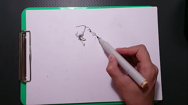 Adult Drawing Of A Gal Deliverring A Fellatio