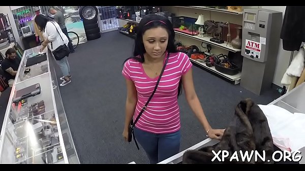Excellent Compact Wench Is In The Shop Having Some Sex In Shop