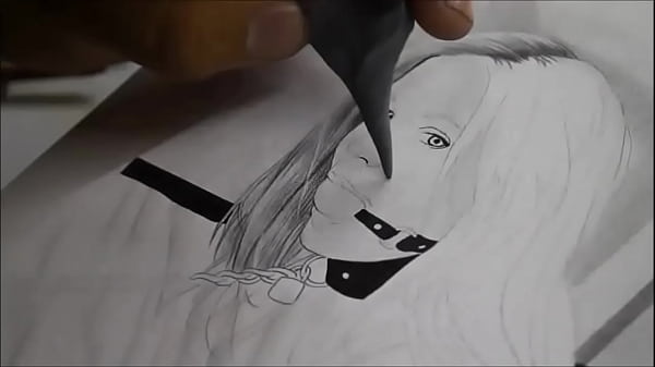 Nude Babe Drawing #1 Timelapse - Miguel Aguilar Reyna