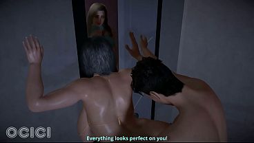 Longs PT 02 - Sex Behind The Door & Shower - 3D Porn - OCICI