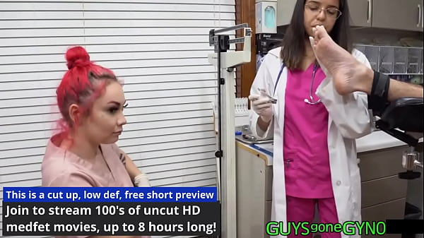The Perverted Podiatrist W Babe Ramiraz, Tasting Tootsies & Pedicure ,Watch Entire Film At GuysGoneGyno! - Reup
