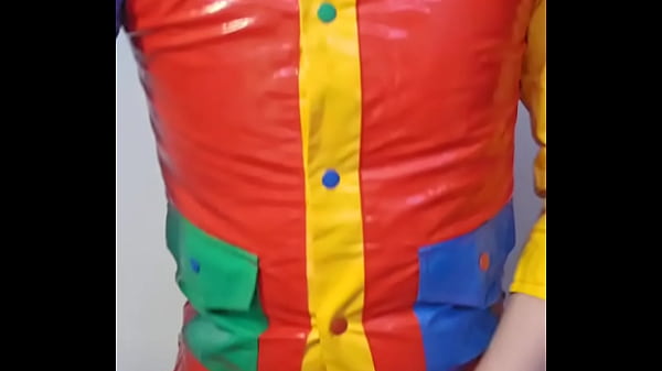 ABDL Raincoat Sissy Steamy With Moist Diaper