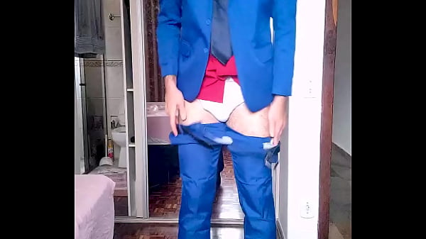 After Pump Taking Off My Suit, Socks And Shoes