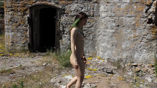 Naked Shooting At An Abandoned Military Base, Totleben Island. 4