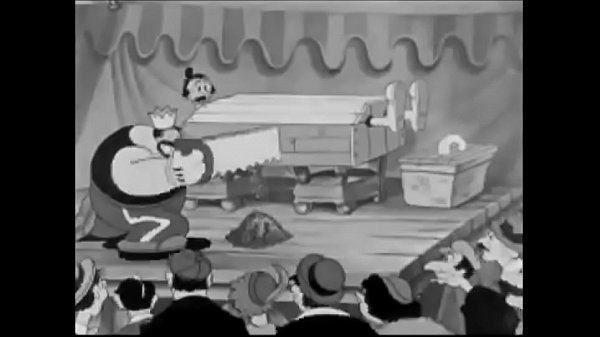 Olive Oyl In Trouble