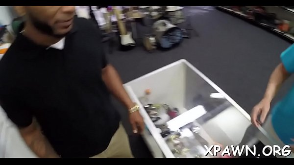 Amazing Tiny Bimbo Is Making A Reality Sex Movie In Shop
