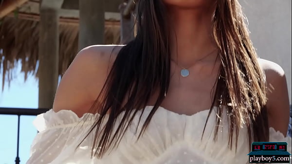 Petite Asian Young-babe Hannah Le Gets Stripped On A Relaxing Ranch For Playboy