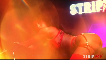 StripPOV: Small Filipina Ember Snow Gets Hooked On Monster BBC