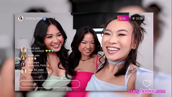 Asian Babes Finishing Party On A Pole In Fourway